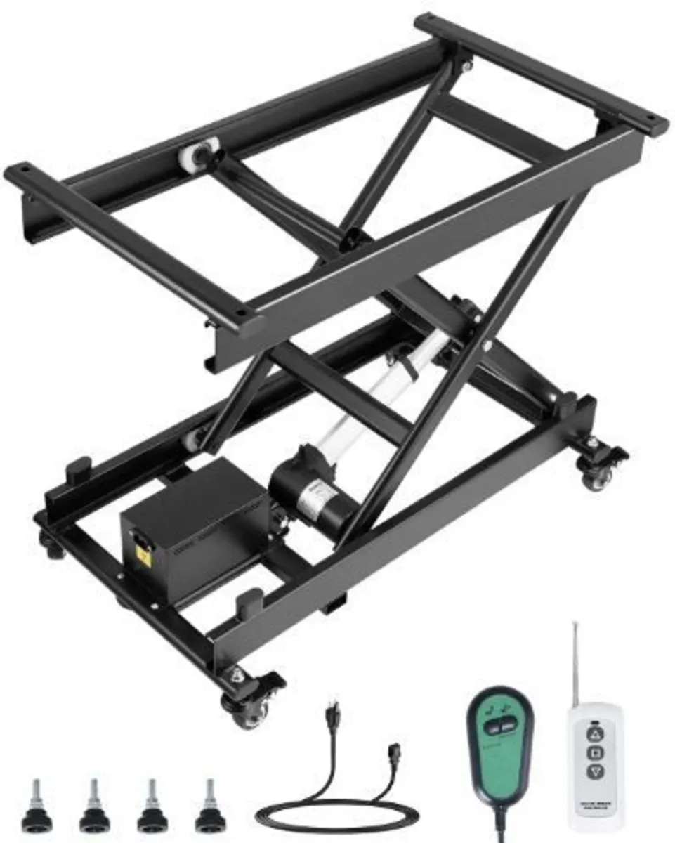 Electric Lift Table, 330 lbs Capacity - Image 1