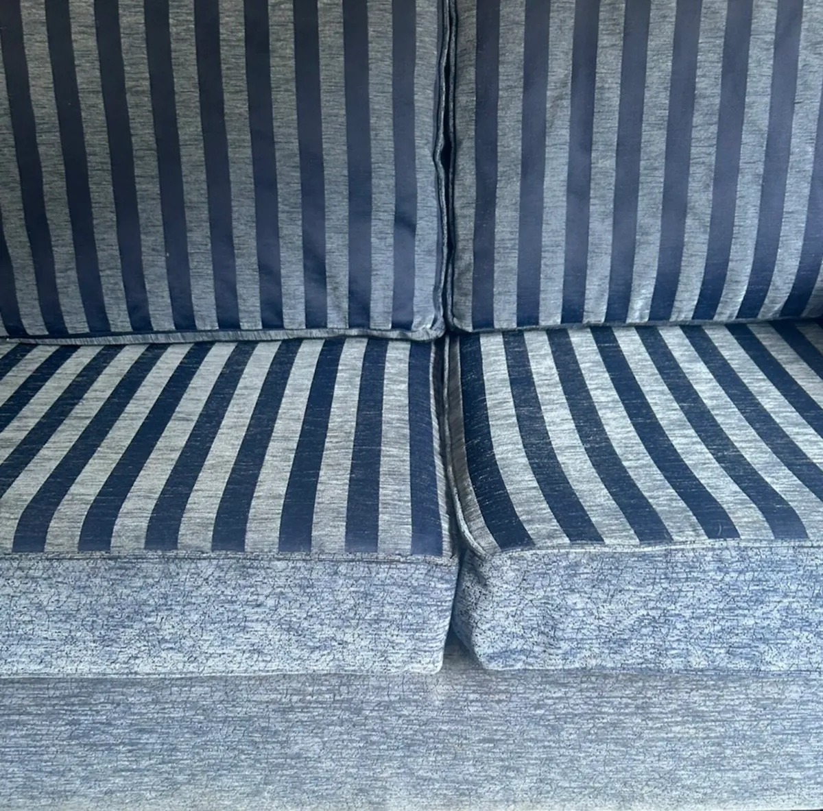 3 Seater Sofa bed deep chunky cushion very comfy - Image 3