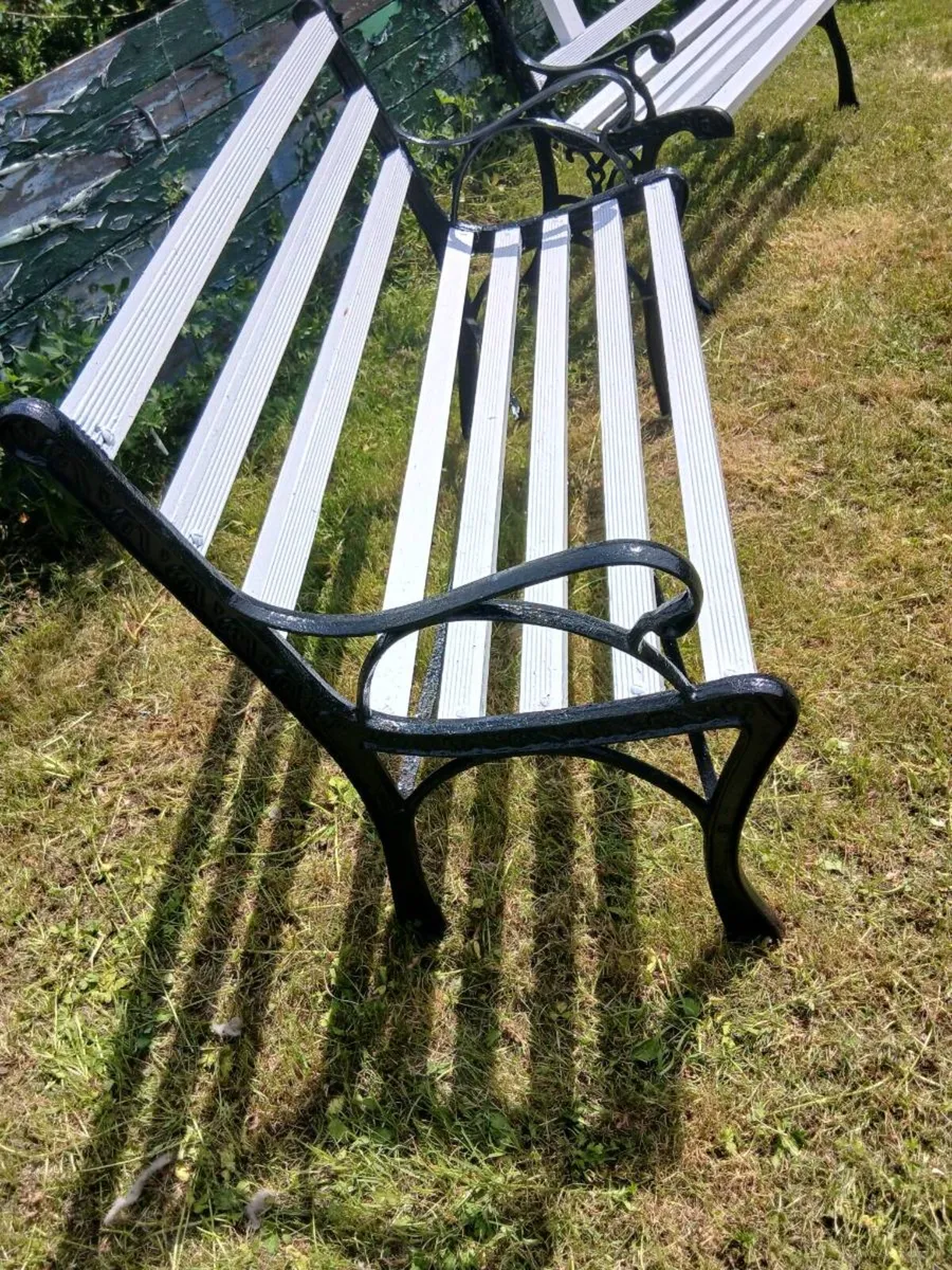 2 Garden Benches - Image 4