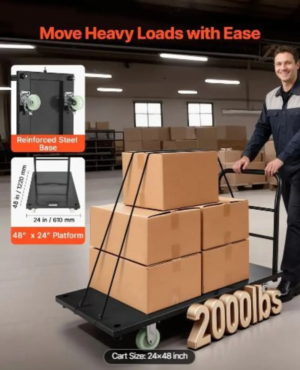 Heavy Duty Platform Truck - Image 3