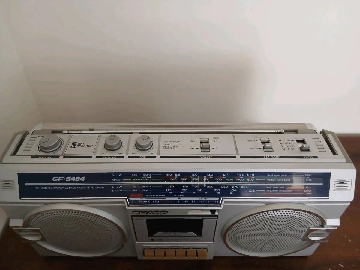 Vintage Sharp GF-5454 stereo - Image 3