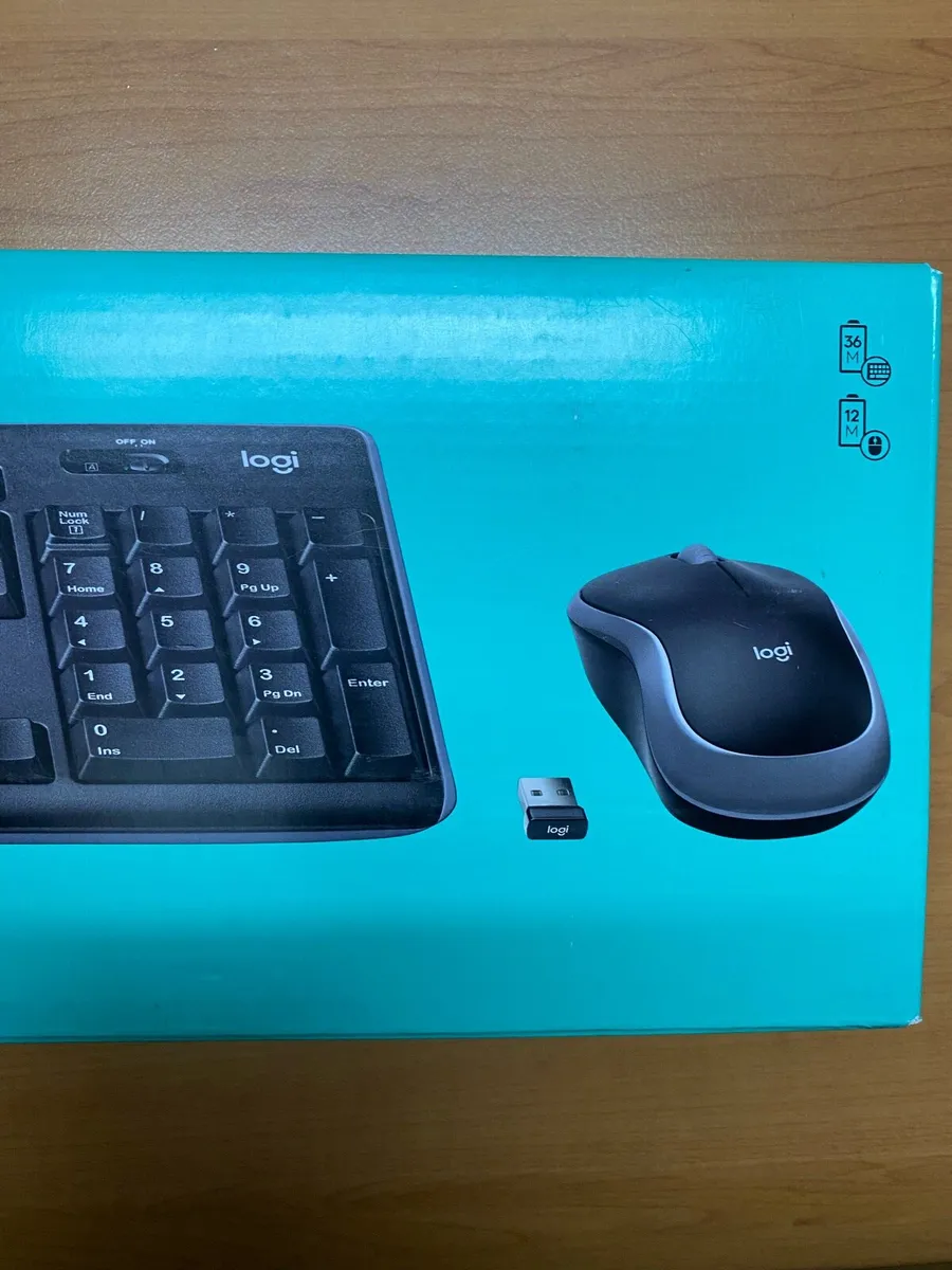 New Logitech keyboard set wireless - Image 1