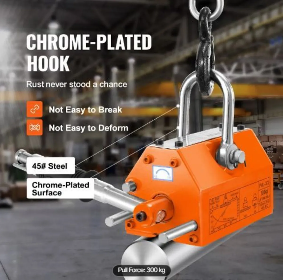 Magnetic Lifter, 660 lbs/300 kg Pulling - Image 3