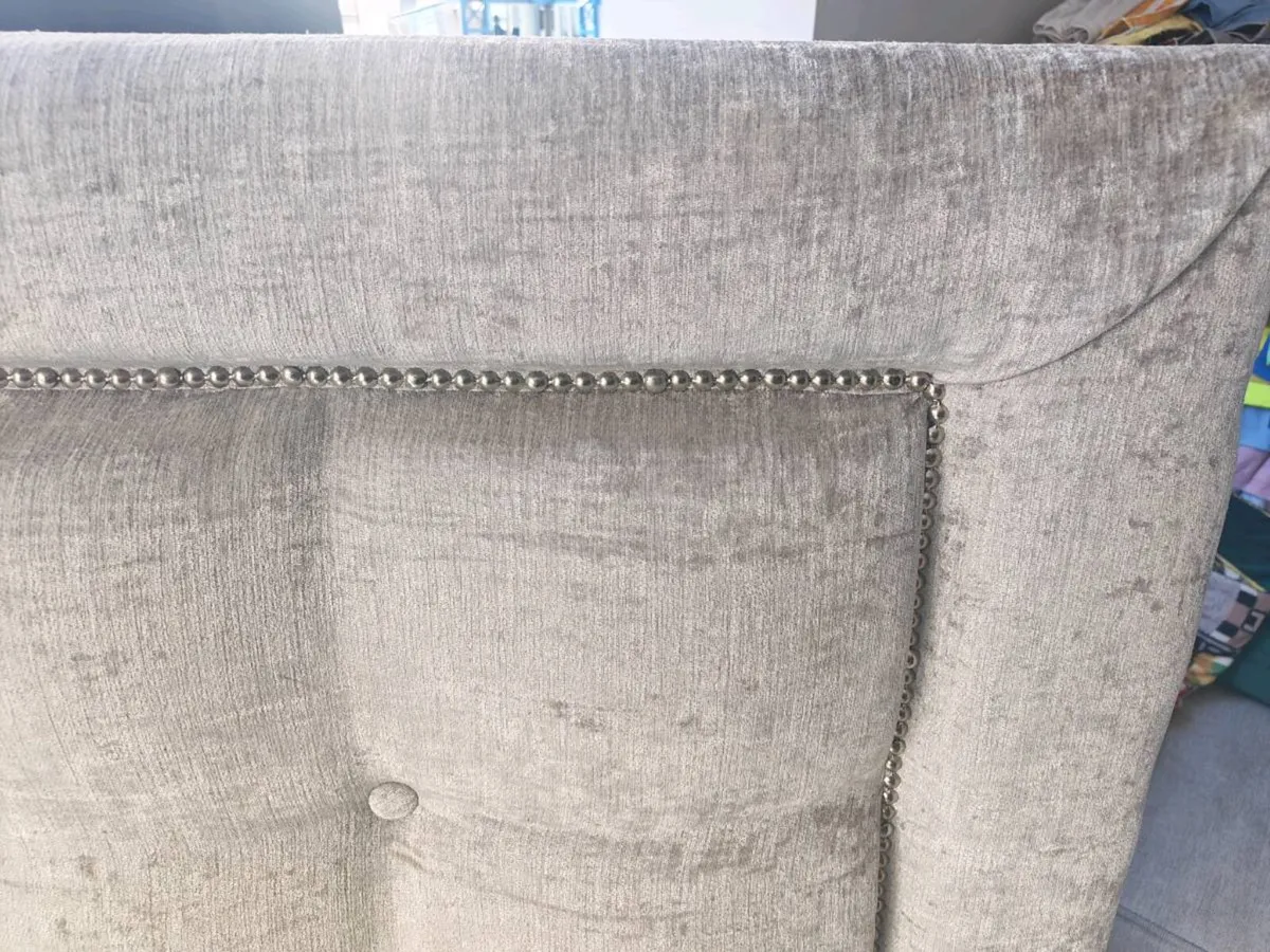 Head Board, Silver 5ft - Image 4