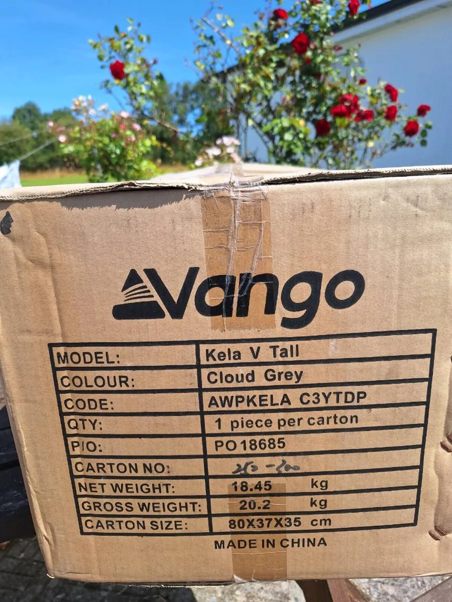 New (unopened) Vango Kela V Tall drive away air aw - Image 1