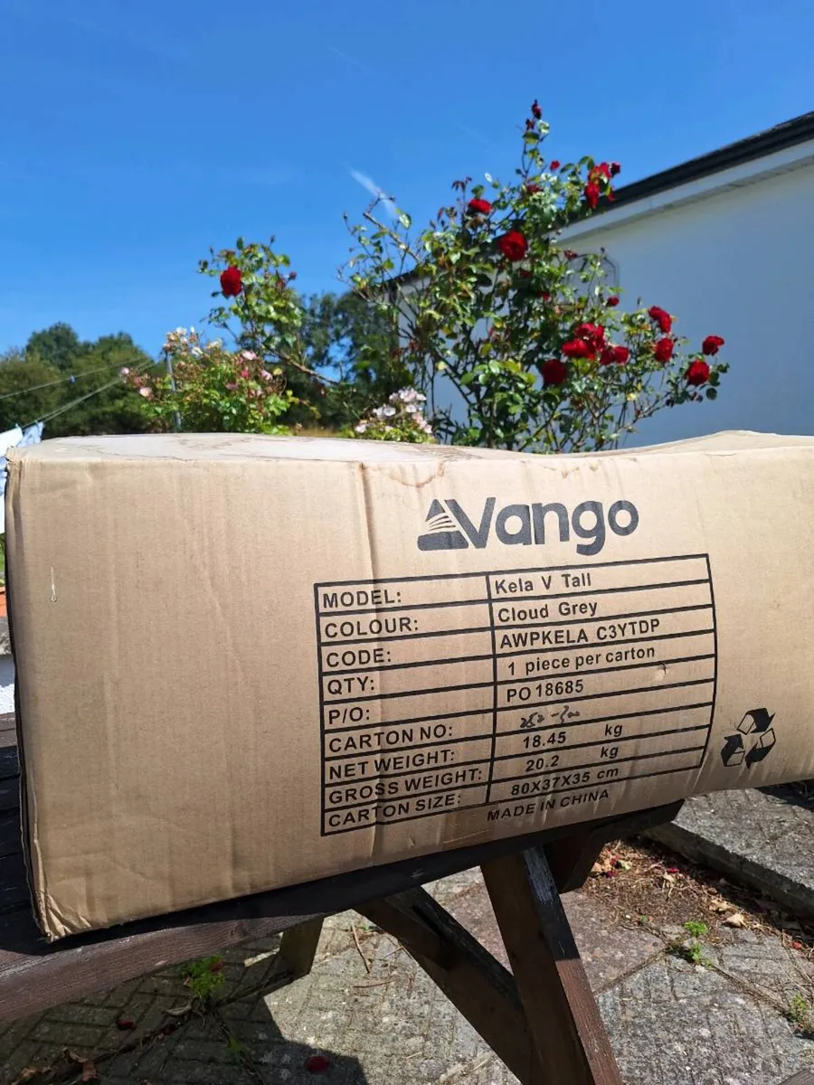 New (unopened) Vango Kela V Tall drive away air aw - Image 2