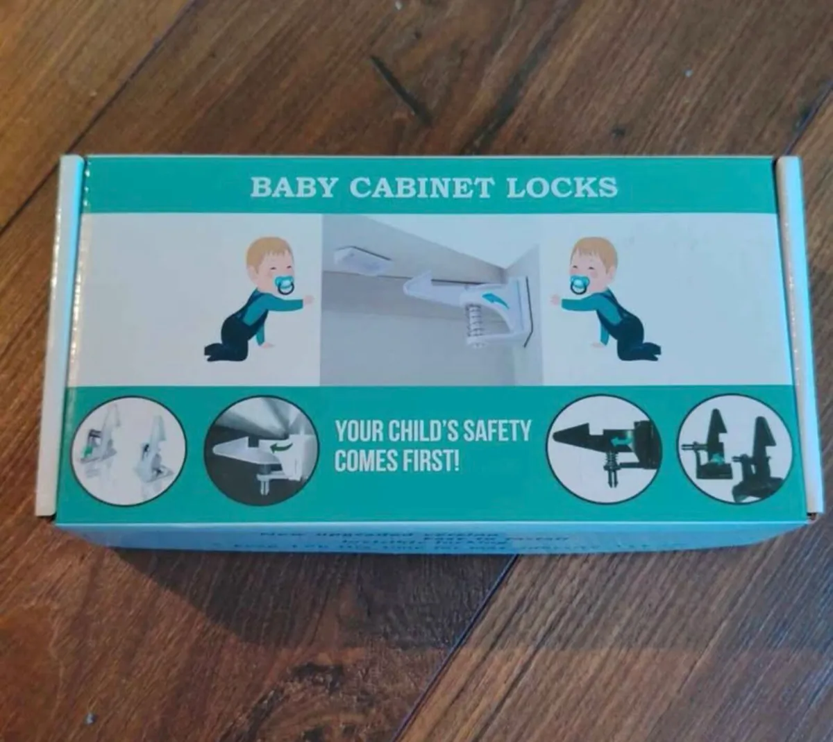 Baby cabinet safety locks - Image 1