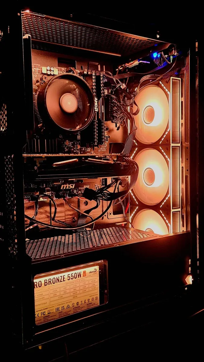 NEW Custom Built Mid Tower Gaming PC | New Parts - Image 1