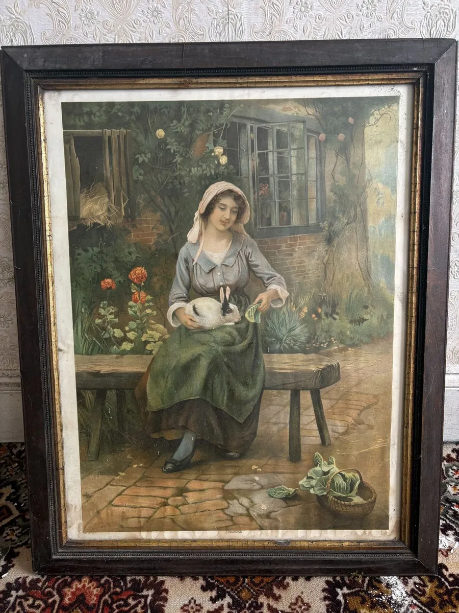 Set of Three Vintage Framed Pictures - Image 2
