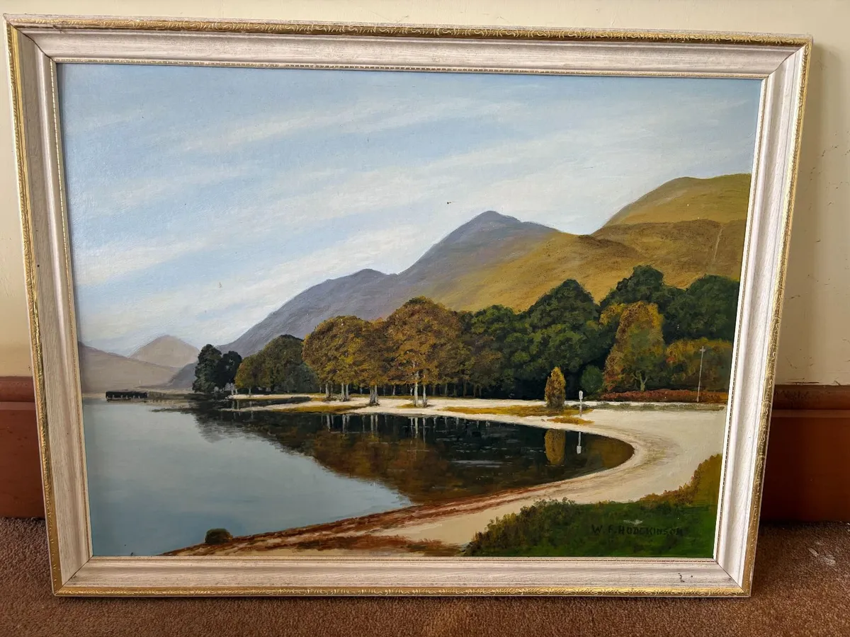 Set of Three Vintage Framed Pictures - Image 1