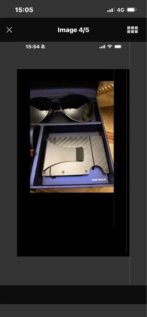 Watch, Sunglasses, Card Holder Set - Image 4