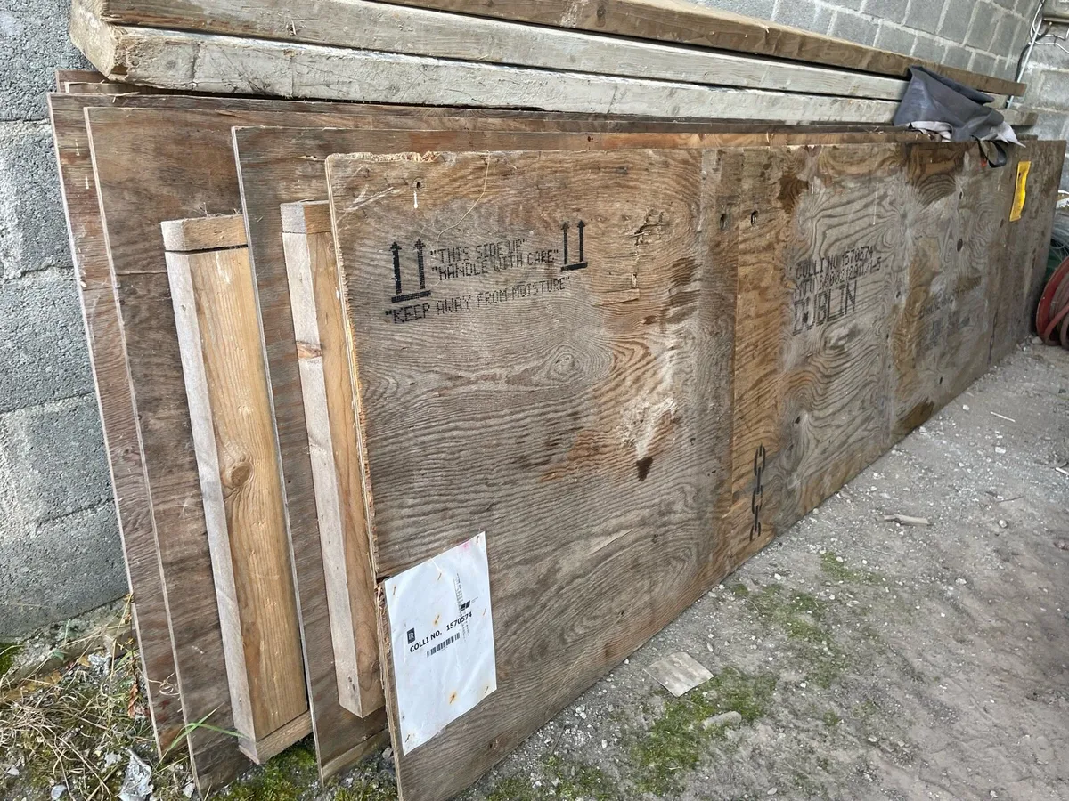 Timber frames 15 ft X 8ft with panels - Image 2