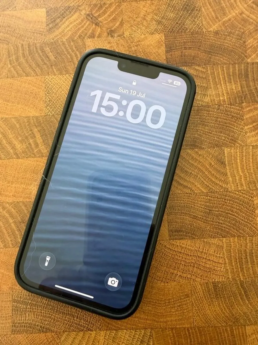 IPhone 14 256GB with OtterBox cover - Image 1