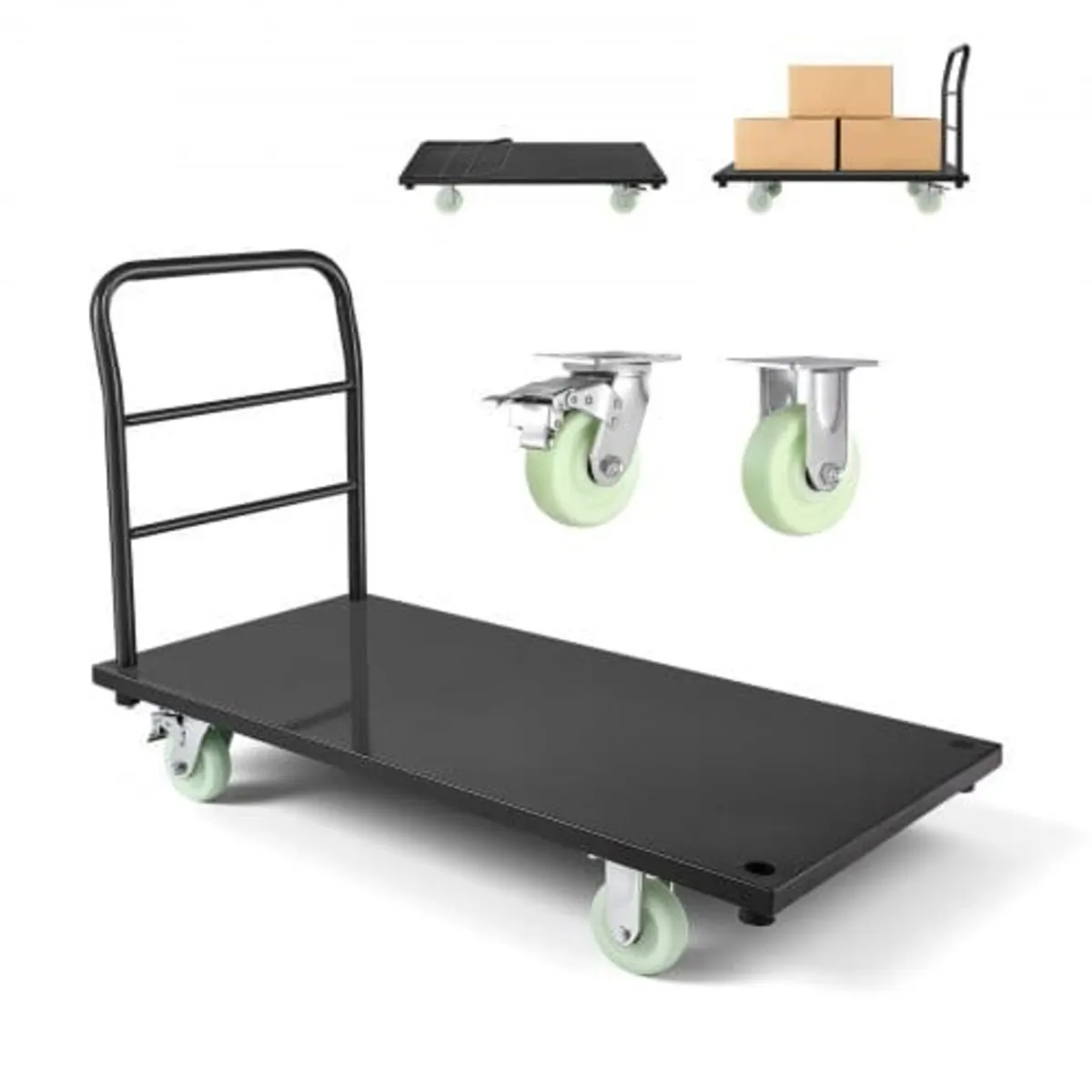 Heavy Duty Platform Truck, 907.18 kg Capacity, Ind - Image 1