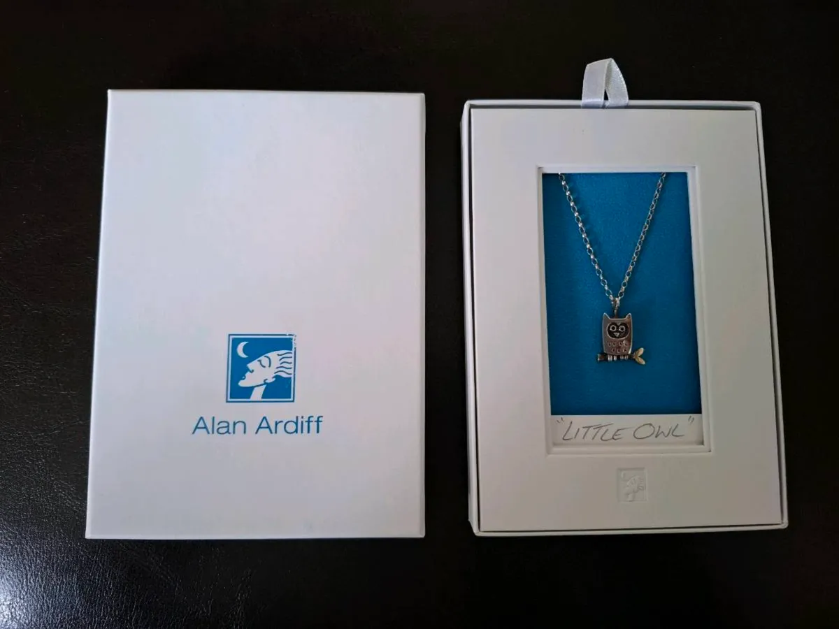Alan Ardiff Little Owl Pendant Necklace - Image 4