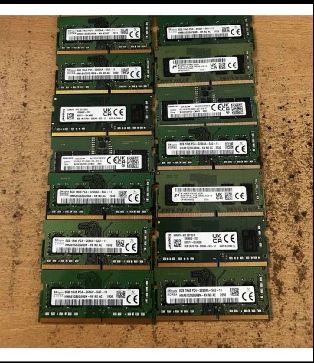 Ram for Laptops 8/16/32 for sale
