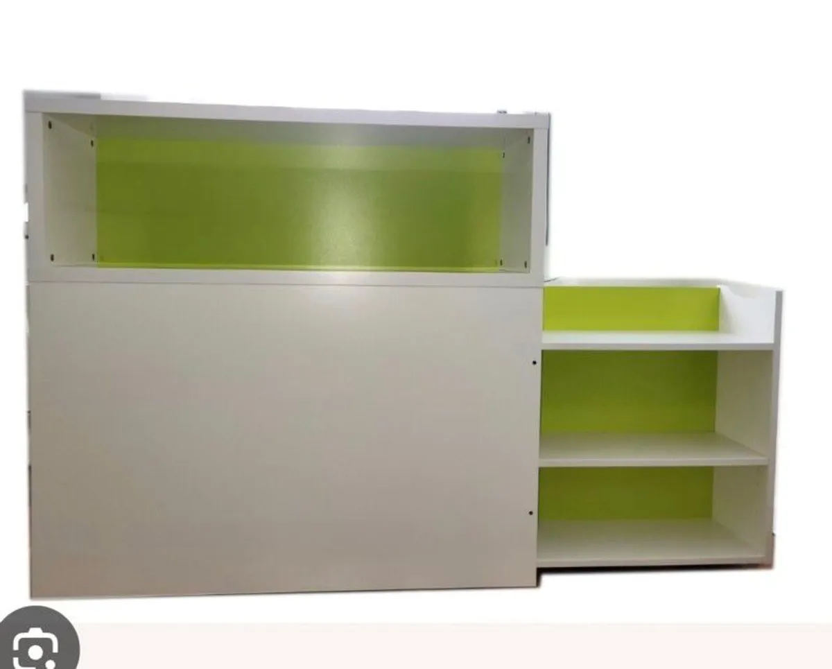 IKEA FLAXA Single Bed with Storage Drawers & Hidden Storage Headboard - Image 3