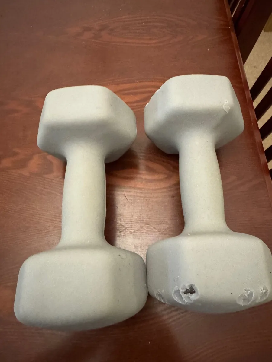 Dumbbells (3kg and 8kg sets) - Image 1