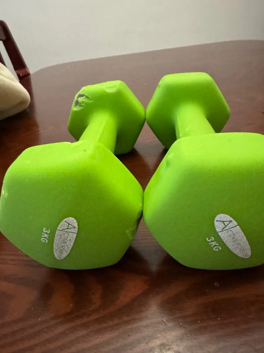 Dumbbells (3kg and 8kg sets) - Image 4