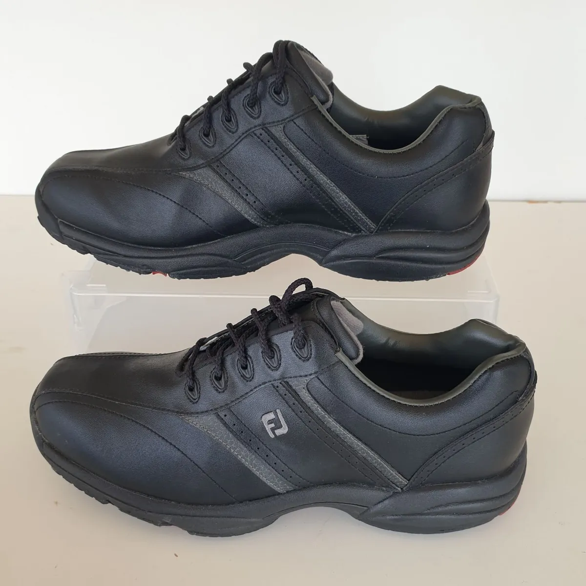 Footjoy Greenjoy black golf shoes size 8 EU 42 NEW - Image 3