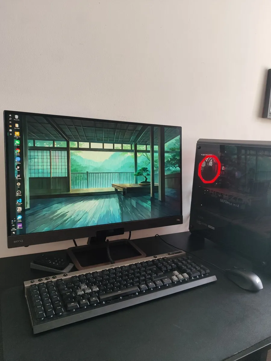Full Gaming Setup - RTX3060, BenQ, Standing Desk - Image 2