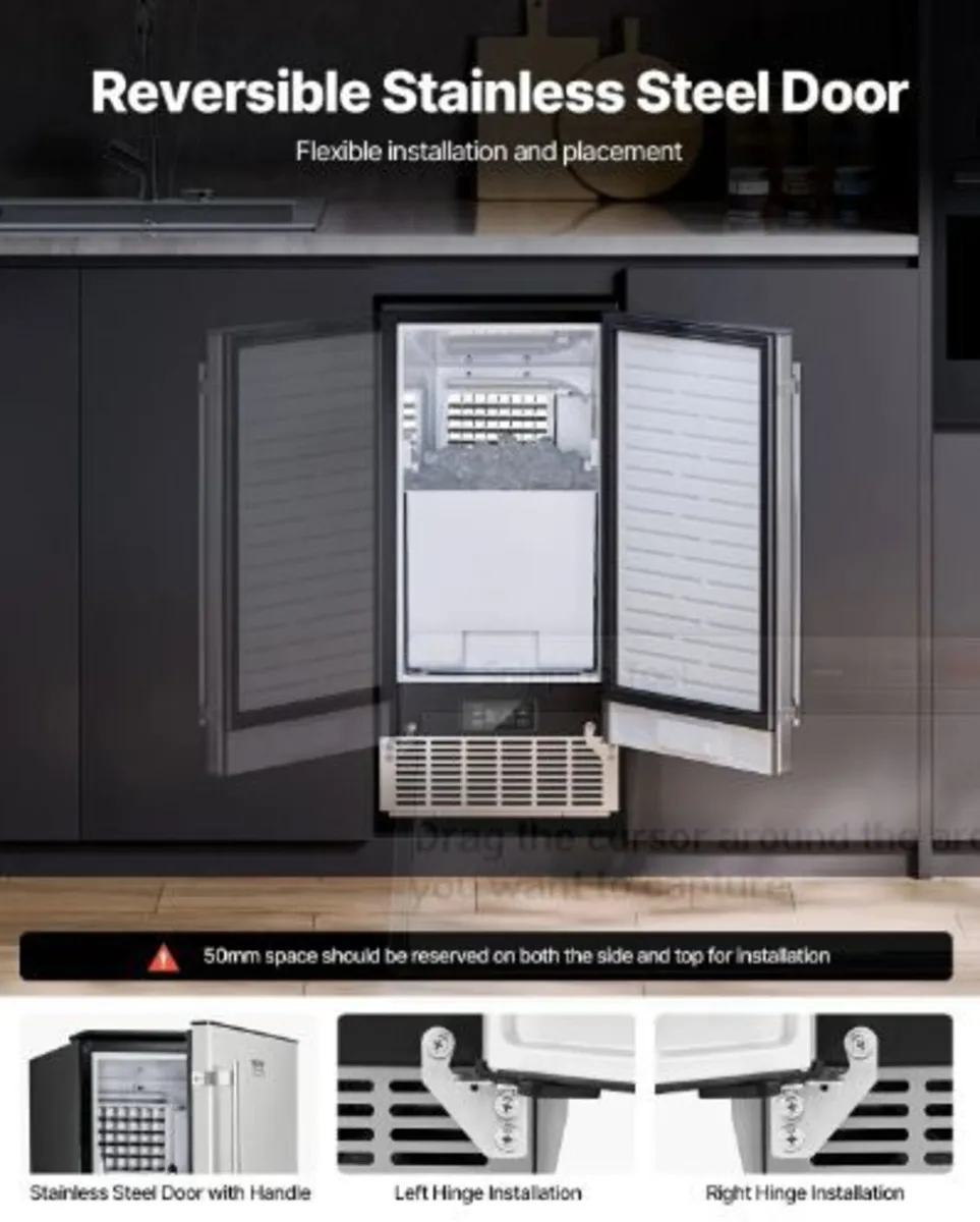 Undercounter Built-in Ice Maker - Image 2
