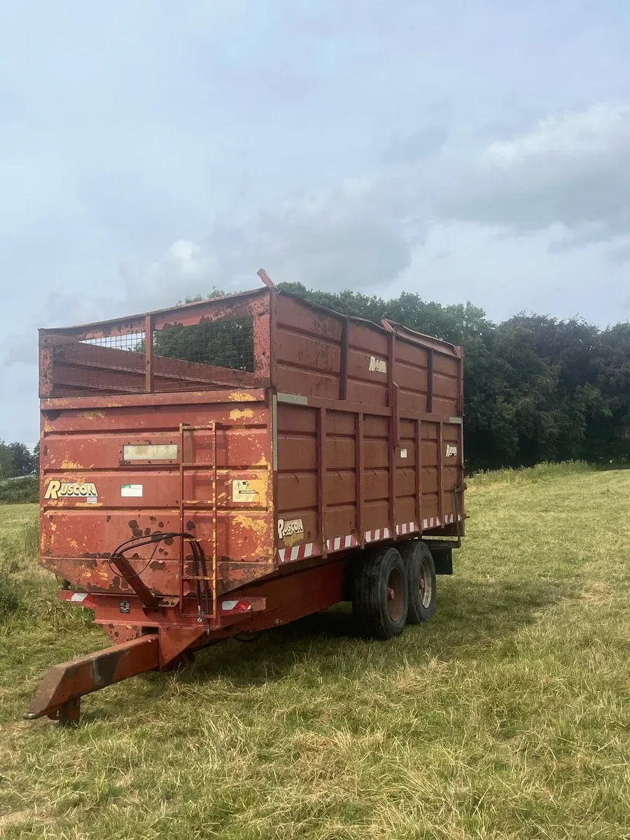 20 ft ruscon silage/grain trailer - Image 2