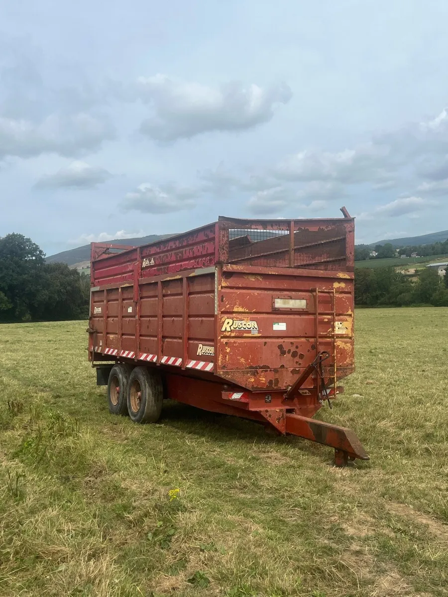 20 ft ruscon silage/grain trailer - Image 1