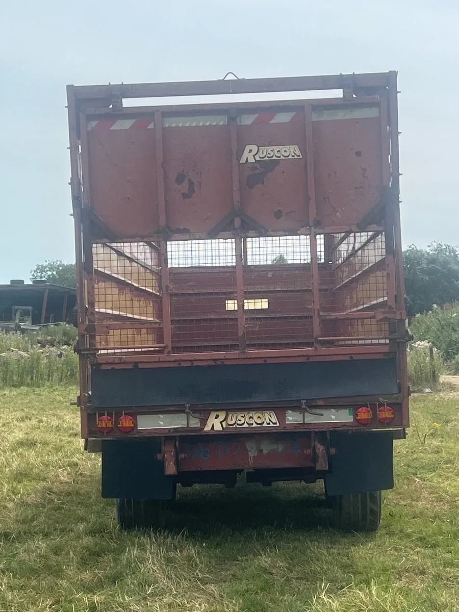 20 ft ruscon silage/grain trailer - Image 4