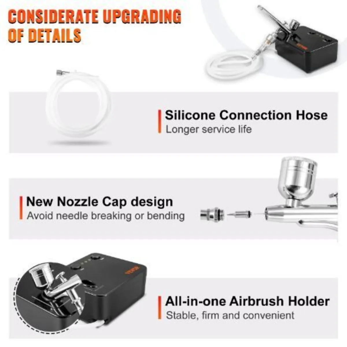 Airbrush Kit, Portable Airbrush Set - Image 3