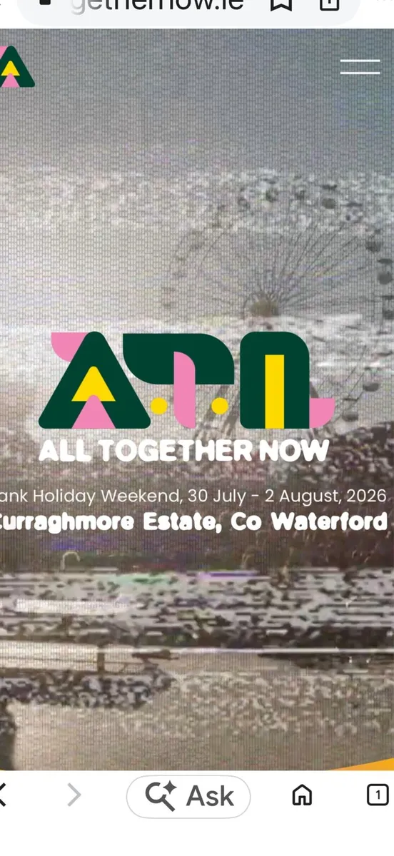 ATN caravan pass and 2 weekend tickets