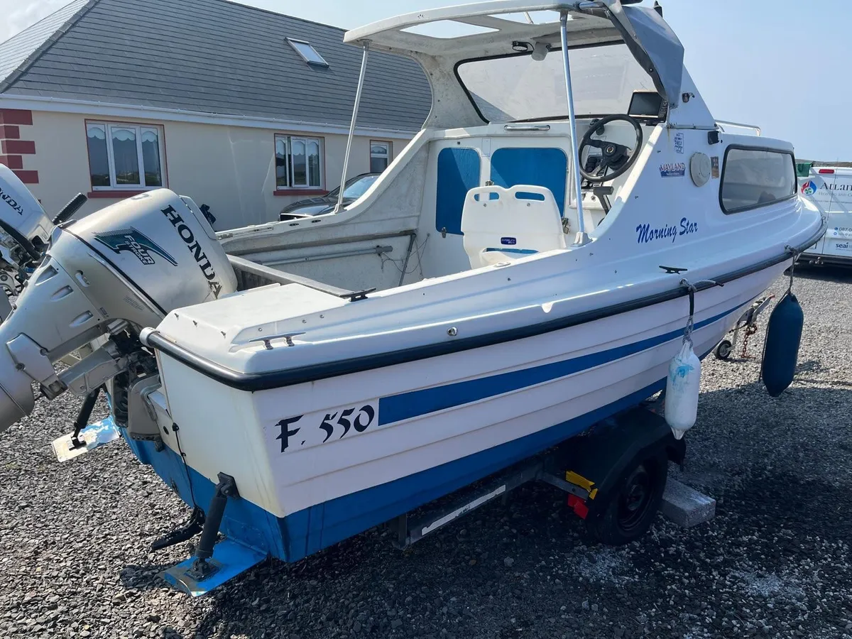 Fishing Boat with Trailer - Image 2