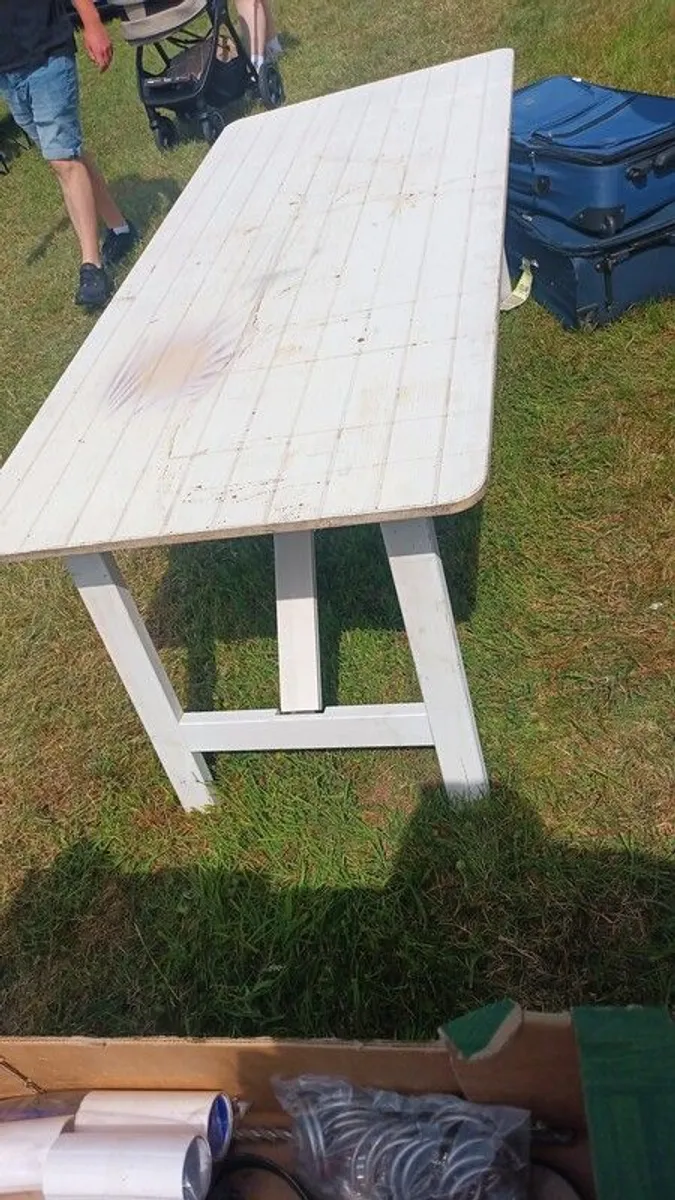 Garden Table x 2 - Image 1
