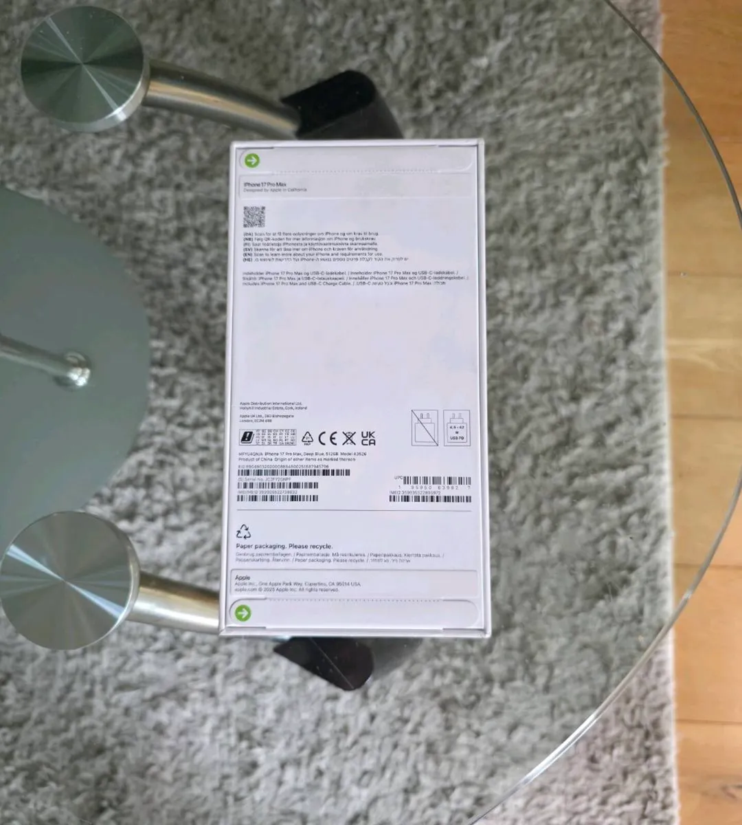 Apple Iphone 17 Pro Max 512GB IRISH - Image 2