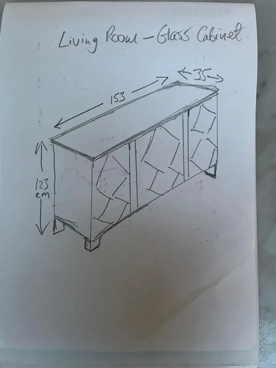 Antique Cabinet - Image 2