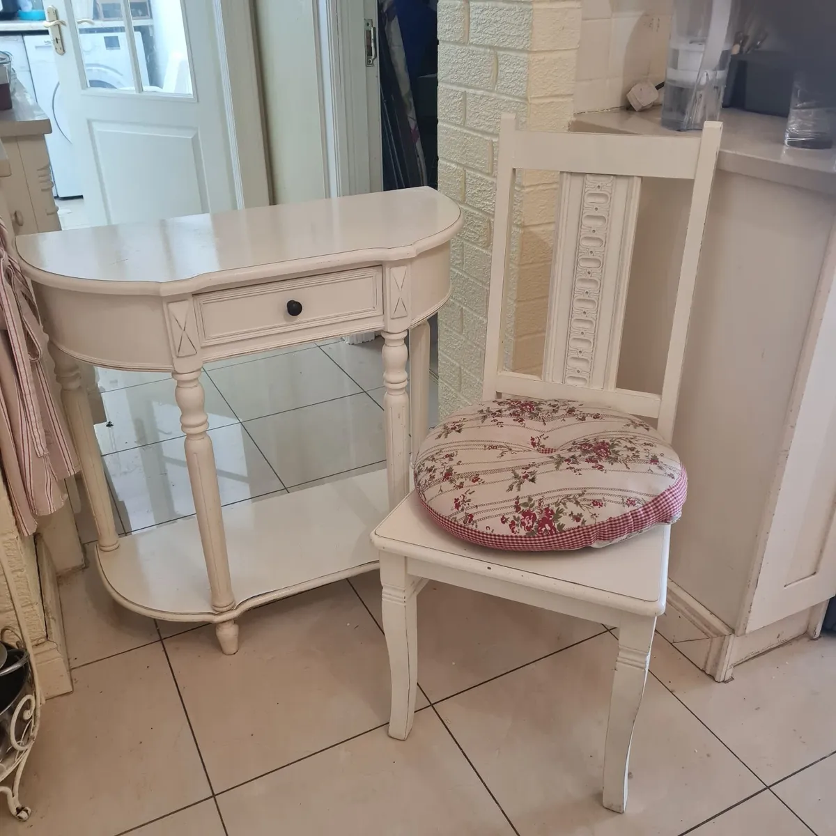 Hall table and Chair