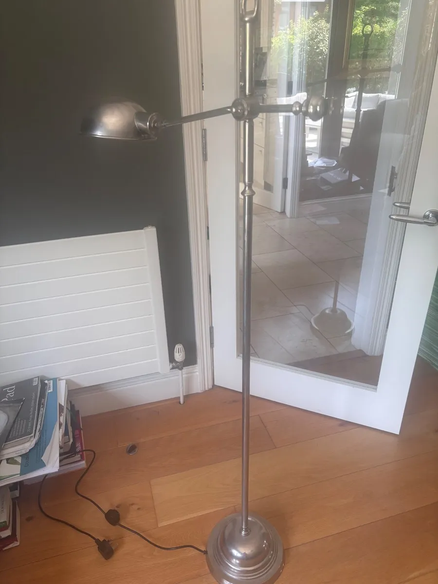 Floor lamp chrome - Image 1