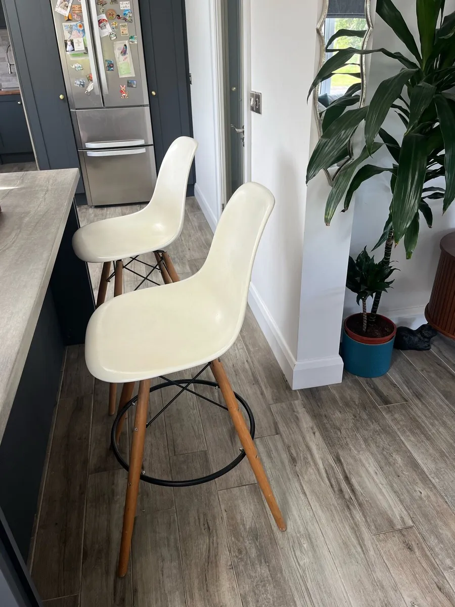 2 high stools - Image 1