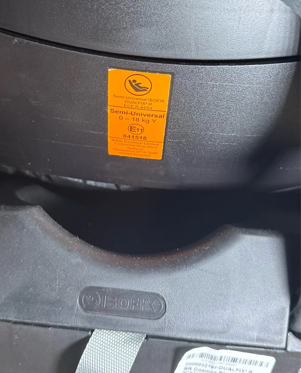 Britax Römer Dualfix 2R child car seat - Image 2