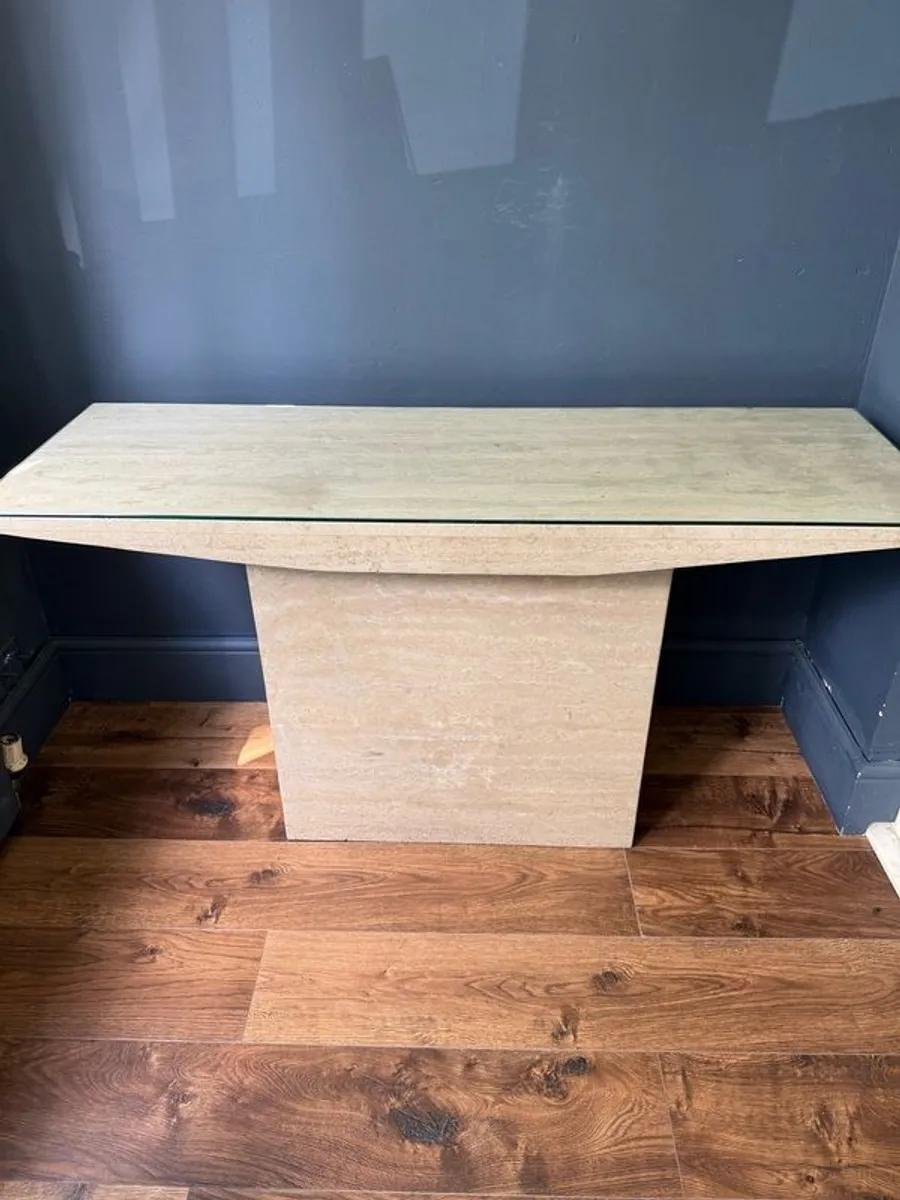 Marble Side Table - Image 1