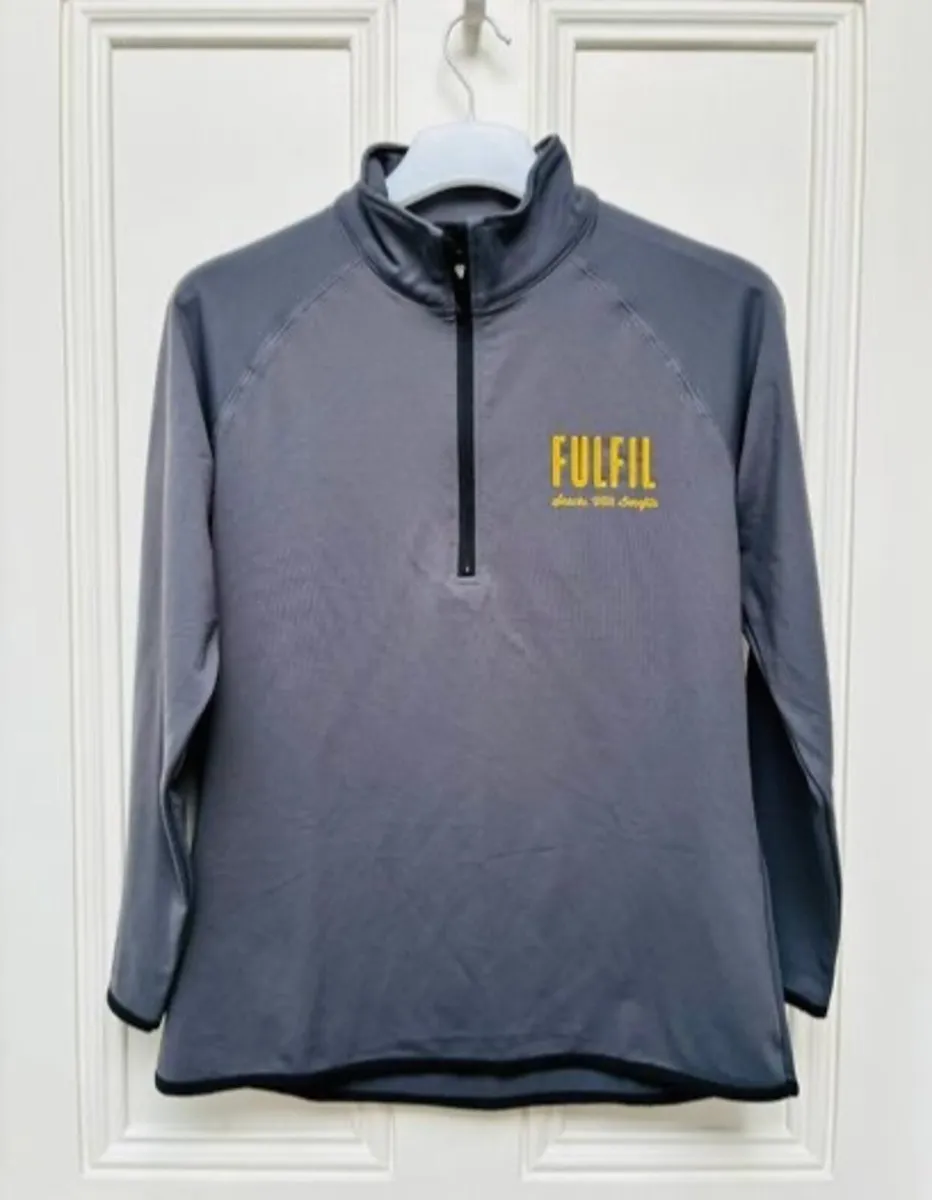 NEW Large 1/4 zip fitness top - large - Image 1