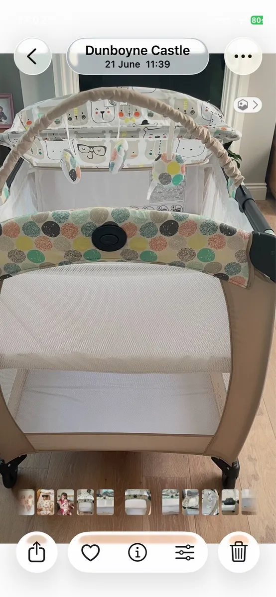 Graco Travel Cot - Image 1