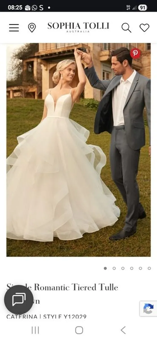 Sophia Tolli Catherina Wedding Dress - Image 1