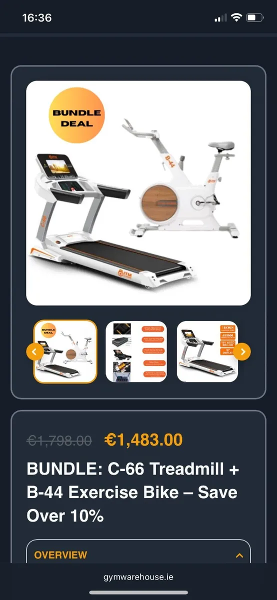 Treadmill and bike - Image 1
