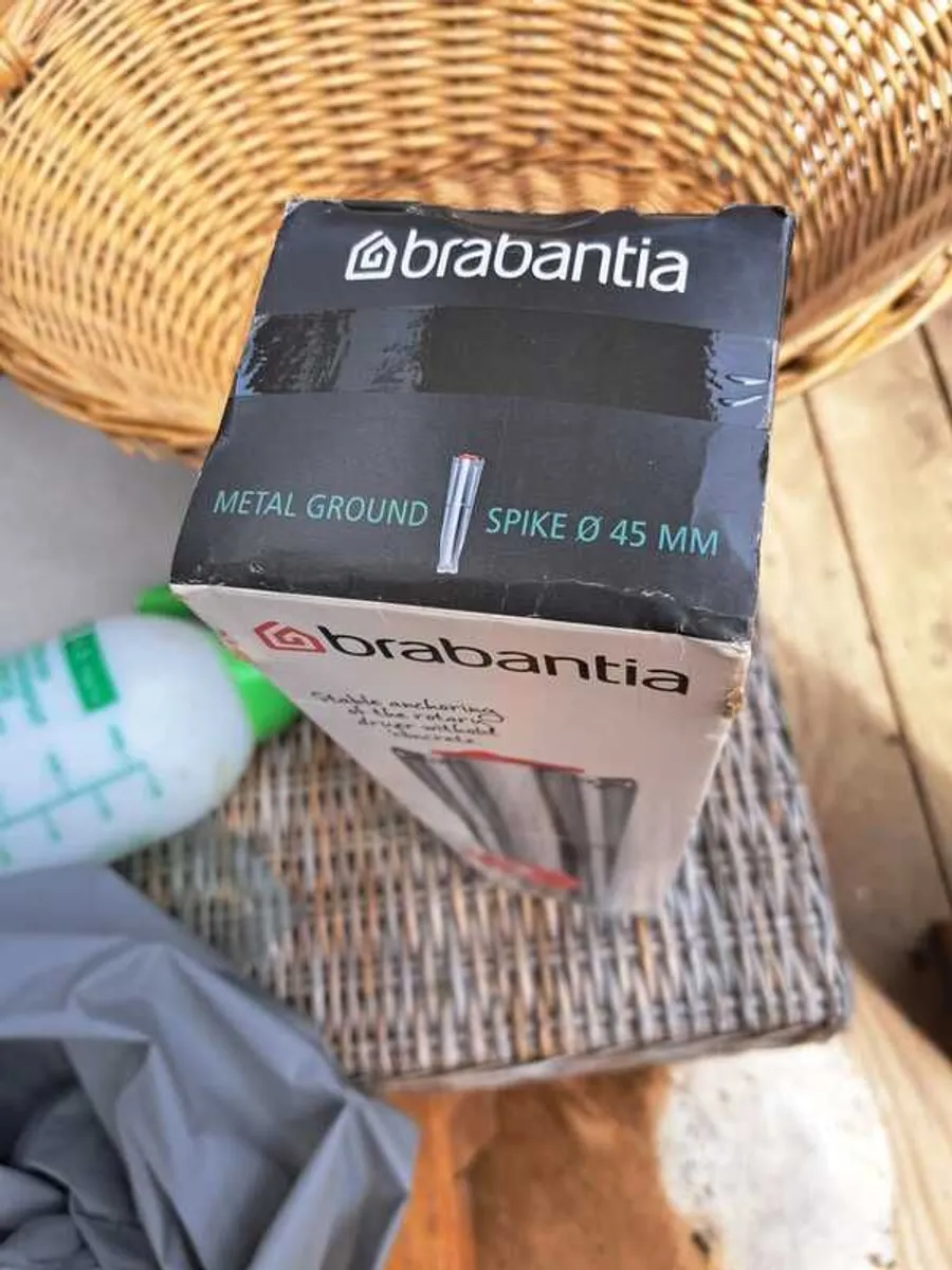 Brand New Brabantia Metal Ground Spike for Rotary Clothes Line - Image 1