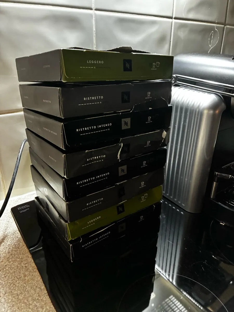 Nespresso coffee machine and pods - Image 2