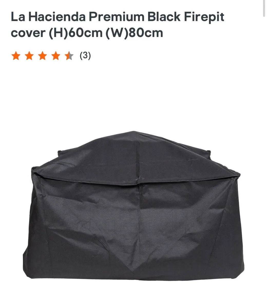 Fire pit & cover - Image 2