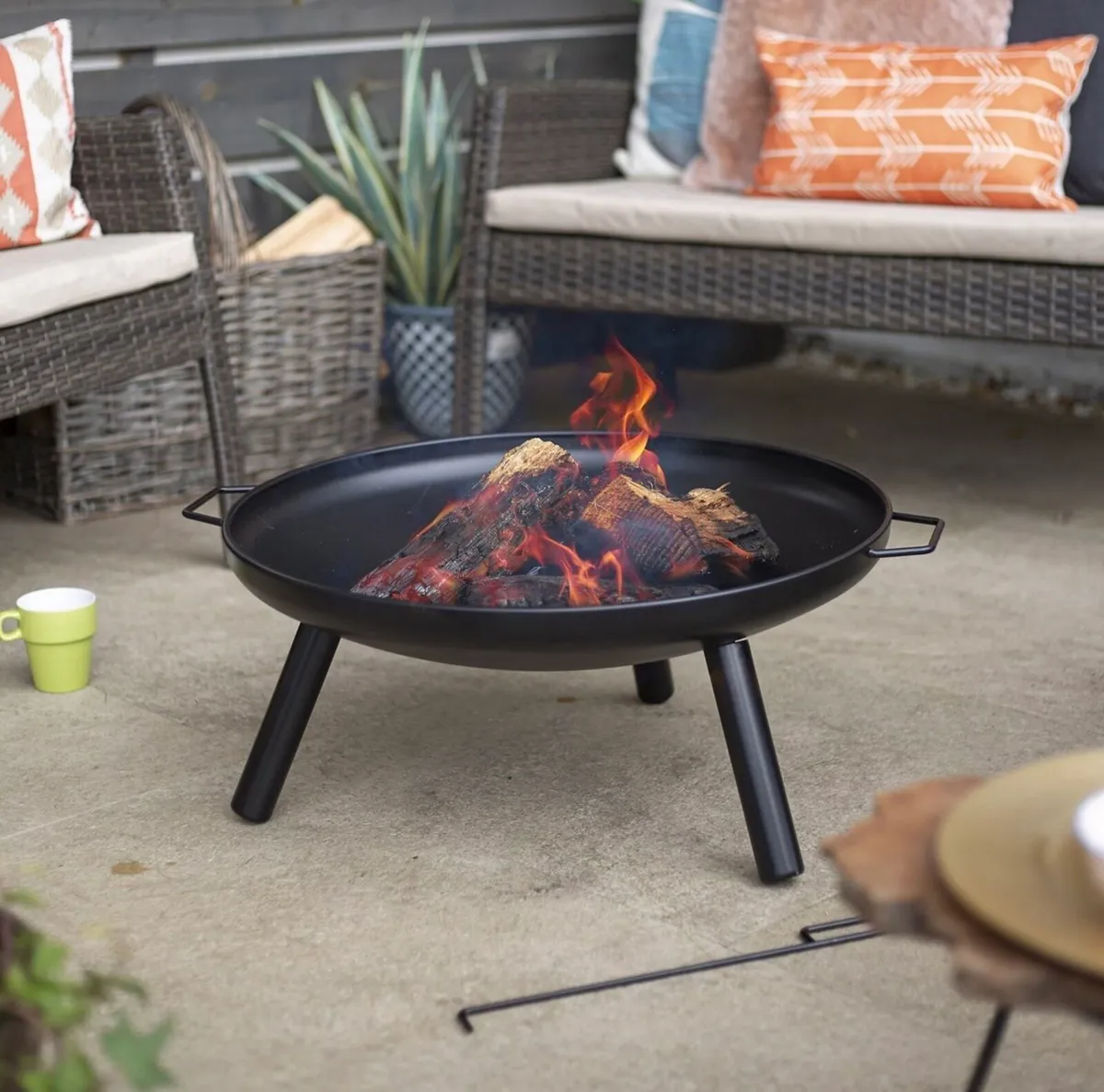Fire pit & cover - Image 4