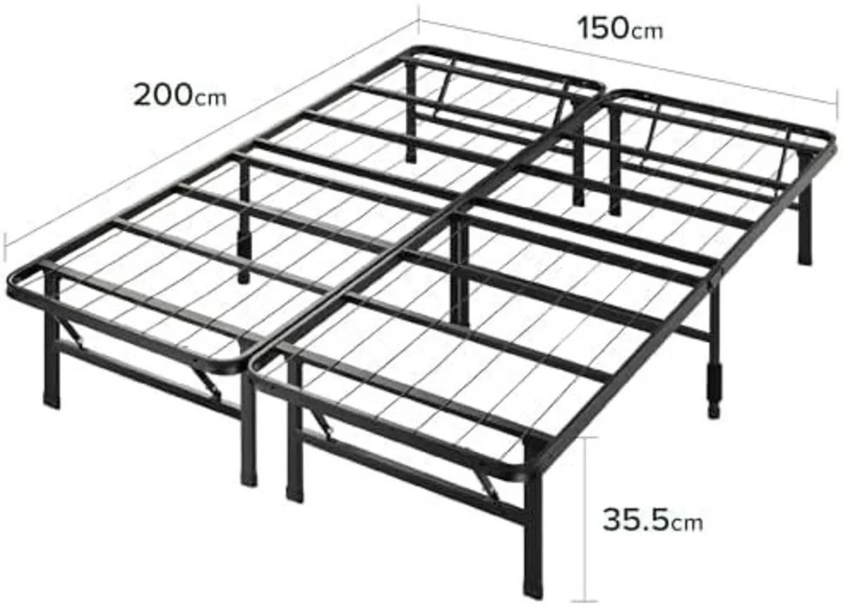 Folding Guest Bed Frame King (150 x 200 cm) - Image 2