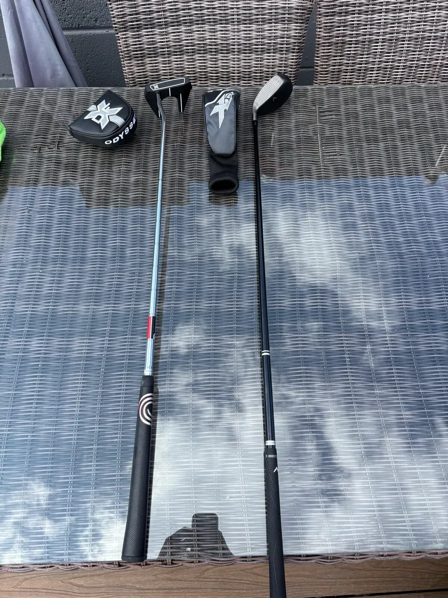 Callaway HR Hybrid & Odyssey Dfx putter - Image 1
